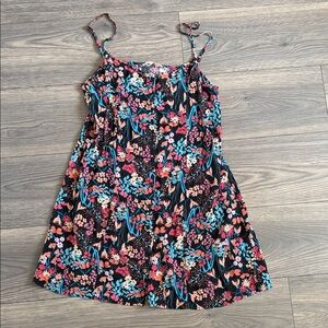 Floral Spaghetti Strap Dress